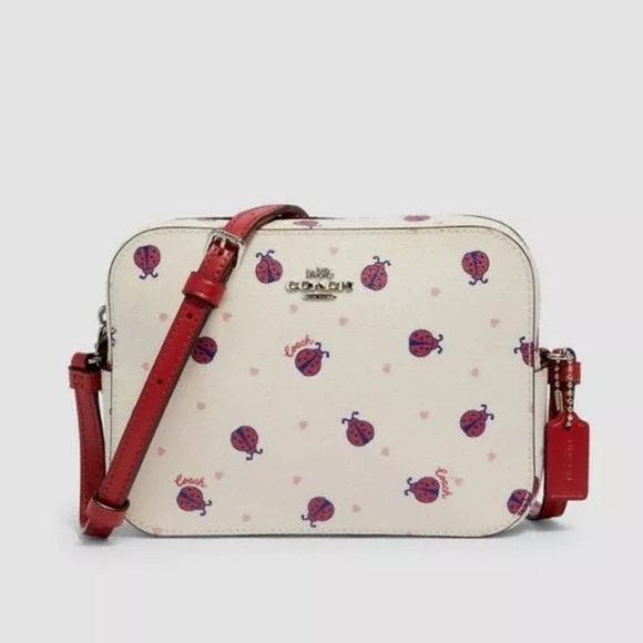 Coach Handbags - FINAL $ COACH LADYBUG CAMERA BAG CROSSBODY